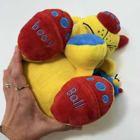 Jelly Kitten Puppy Dog Plush Baby Toy Activity Solomon Spaniel Woof Rattle Sound - Picture 7 of 12